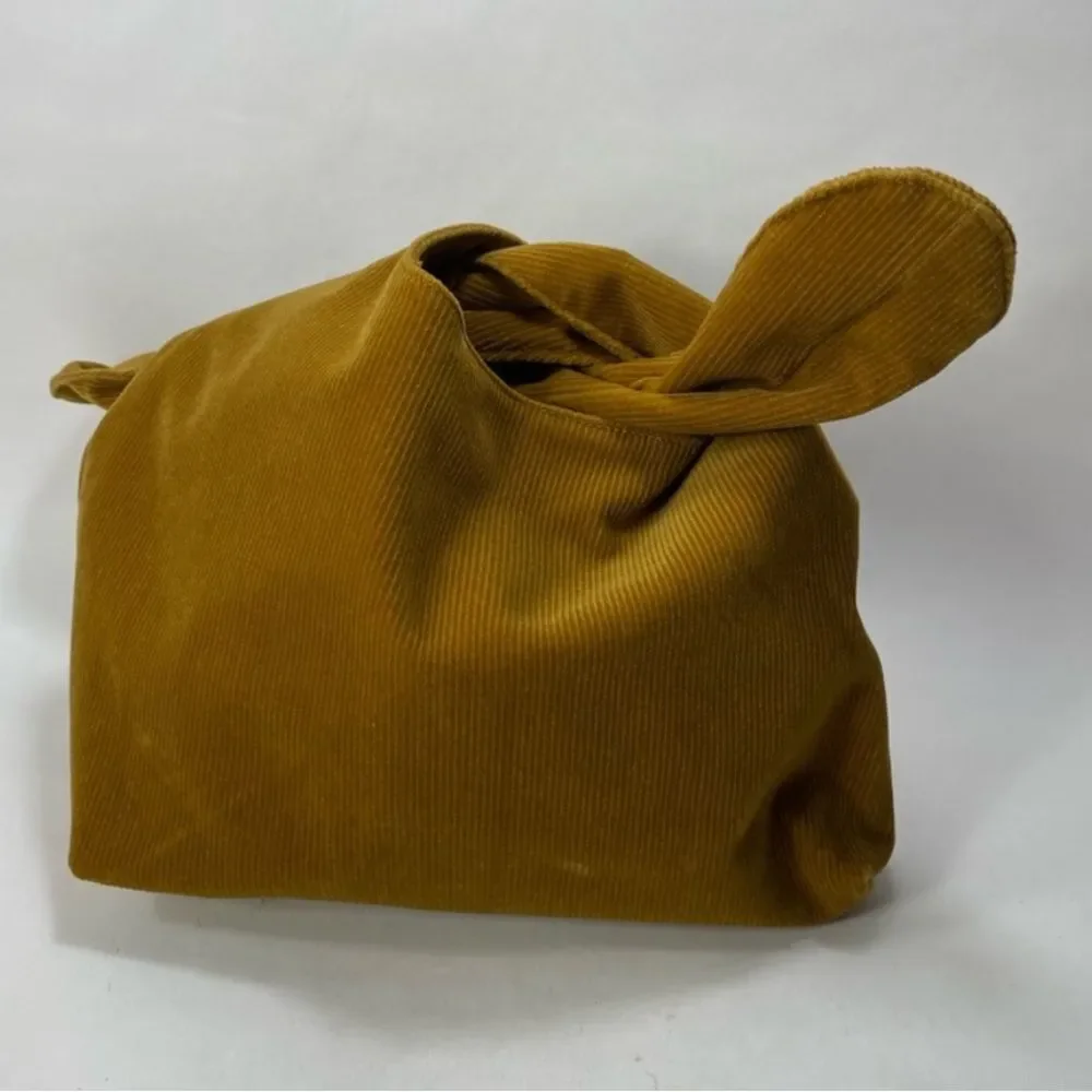 Merit brown Corduroy cosmetic bag